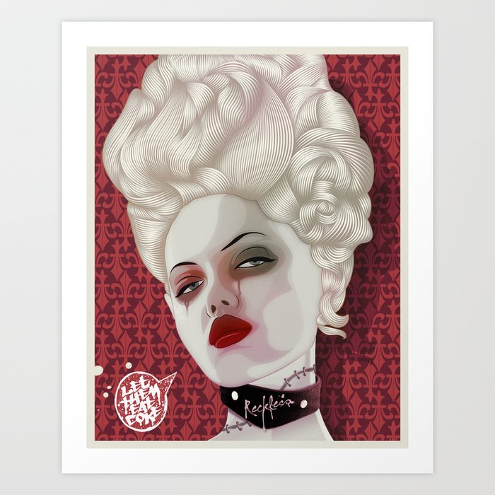 Marie Antoinette Art Print by Morpheus Studio