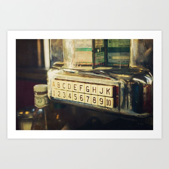 Please Make Your Selection Art Print