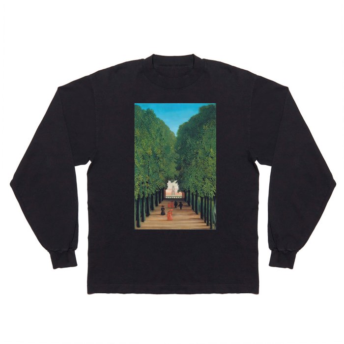 Henri Rousseau - The Avenue in the Park at Saint Cloud  Long Sleeve T Shirt