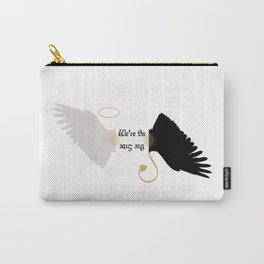 We're On Our Side - Good Omens Fanart Carry-All Pouch