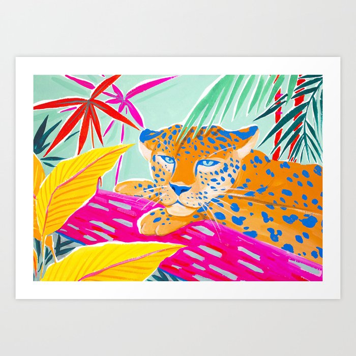 Vibrant Jungle Art Print