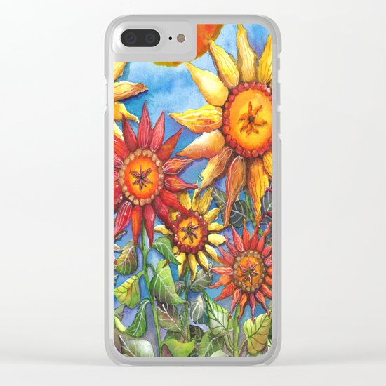 Summer Clear iPhone Case