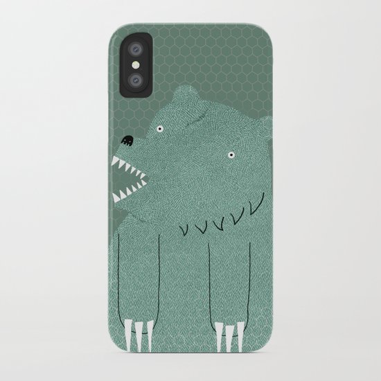 Friendly Bear iPhone Case