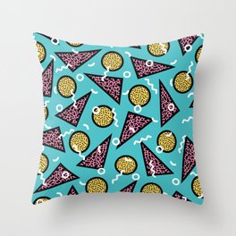 Memphis Pattern 623 Throw Pillow