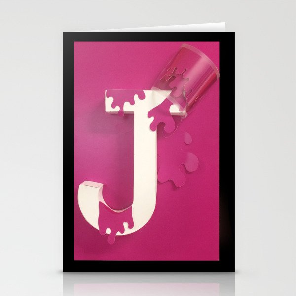 J is for Jam Stationery Cards