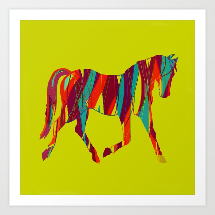 Horse print ribbon sale