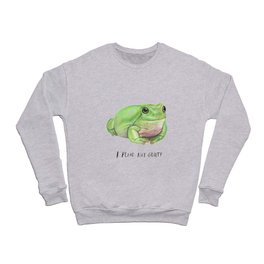 Australian green tree frog Crewneck Sweatshirt