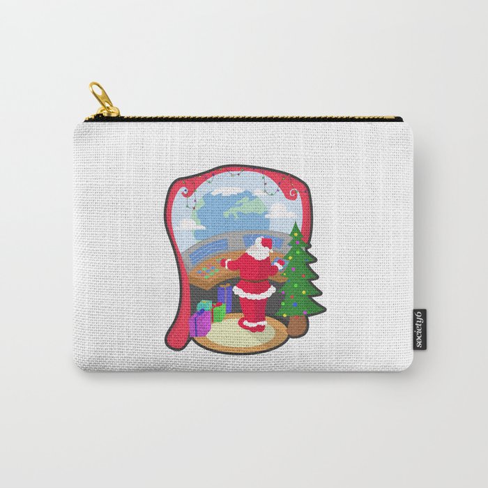 Santa's checkpoint. Carry-All Pouch