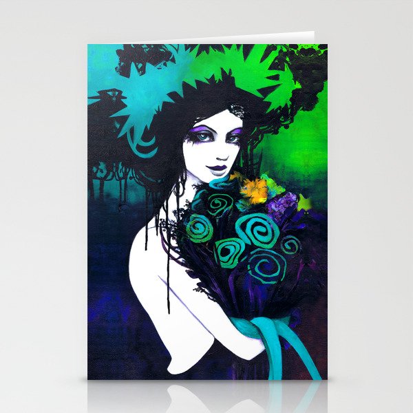 Flora the Goddess of Flowers Stationery Cards