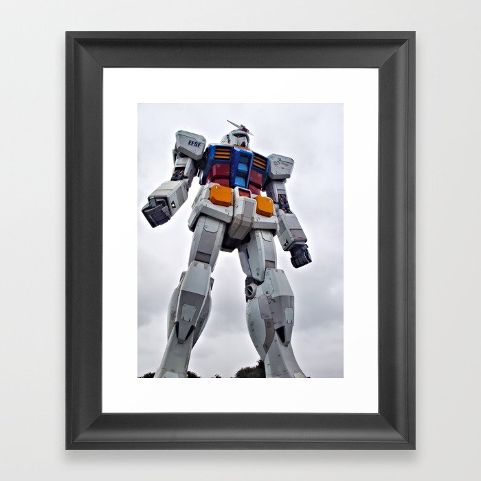 Mobile Suit Gundam Framed Art Print