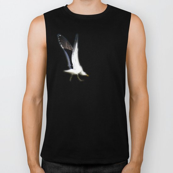 Jeffy Seagull Biker Tank