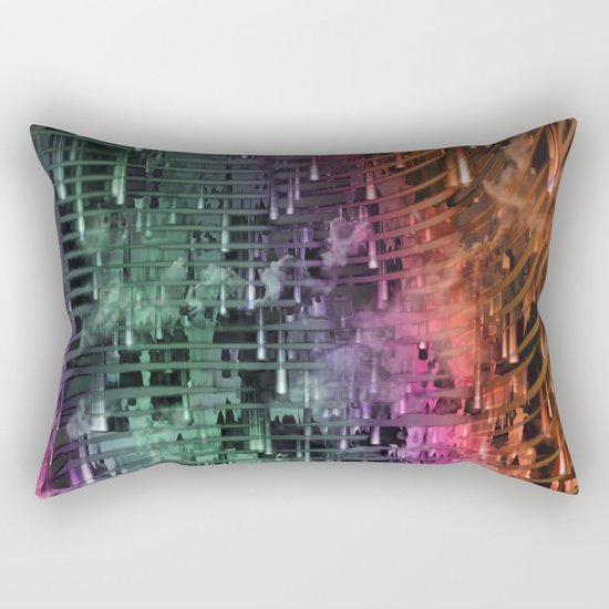 Spatial Factor 101 / Texture 30-10-16 Rectangular Pillow