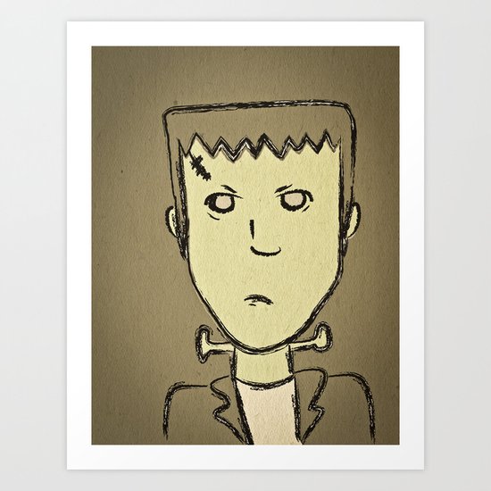 Frankie Art Print