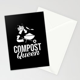 Compost Bin Worm Composting Vermicomposting Stationery Card