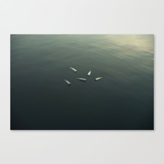 Floating still life Canvas Print
