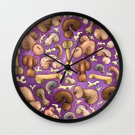Penis print Wall Clock