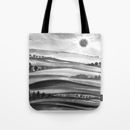 Black and white landscape 3 Tote Bag