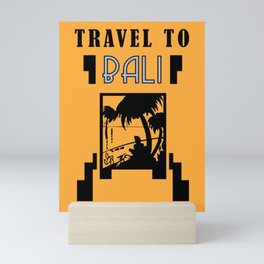 Travel to Bali Mini Art Print