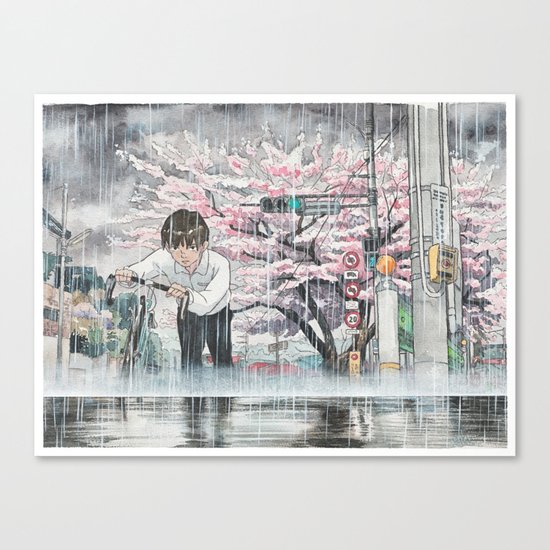 Bicycle Boy 06 Canvas Print