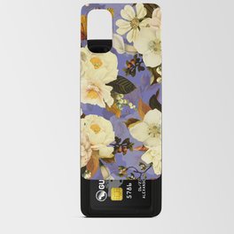 Very Peri Vintage Flowers Bouquet  Android Card Case