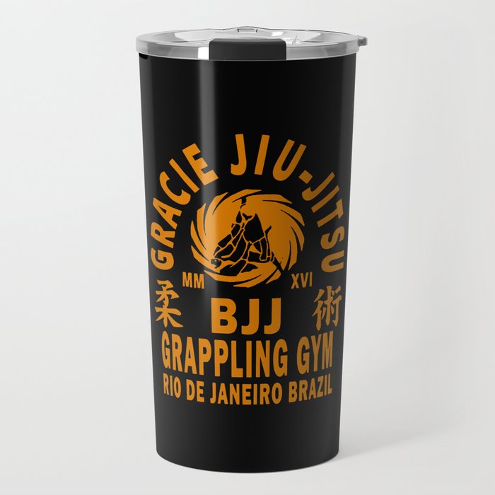 Gracie Jiu Jitsu Travel Mug