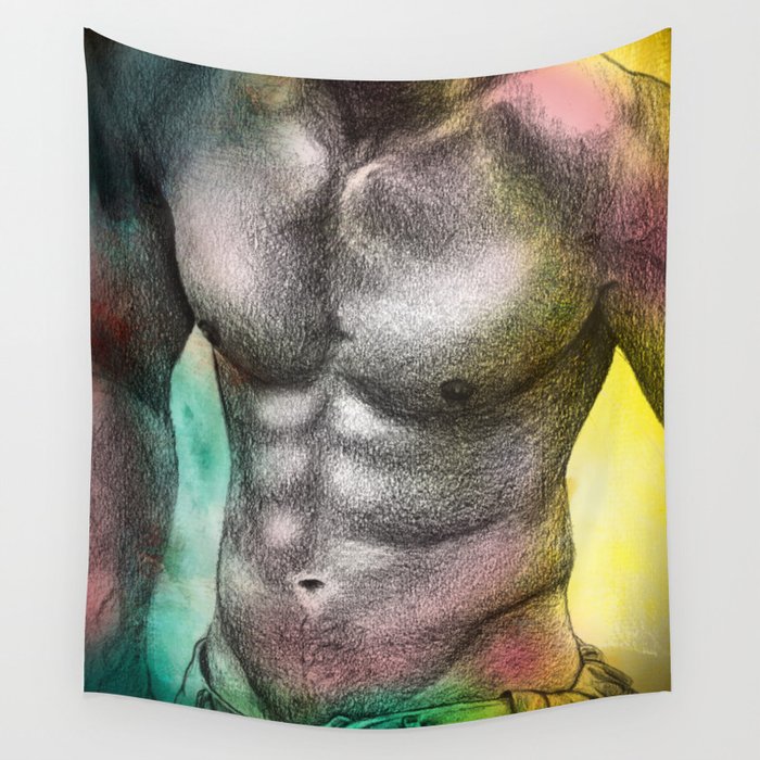 body art Wall Tapestry