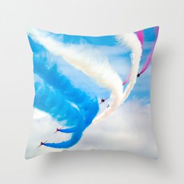 Red Arrows Throw Pillow