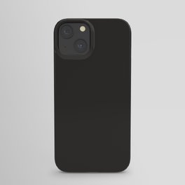 Shadow Black iPhone Case