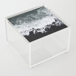 Black Lava Rock Beach | Iceland Acrylic Box