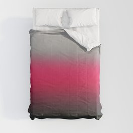 Gradient fade pink Comforter