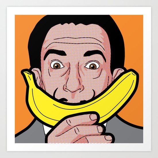 Pop Icon - Salvador Warhol Art Print