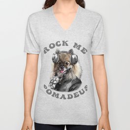 Rock Me Chico Transparent V Neck T Shirt
