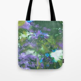 Abstract Wildflower Field Tote Bag