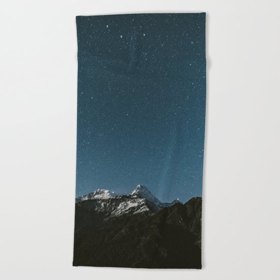 Annapurna Himalayas Beach Towel