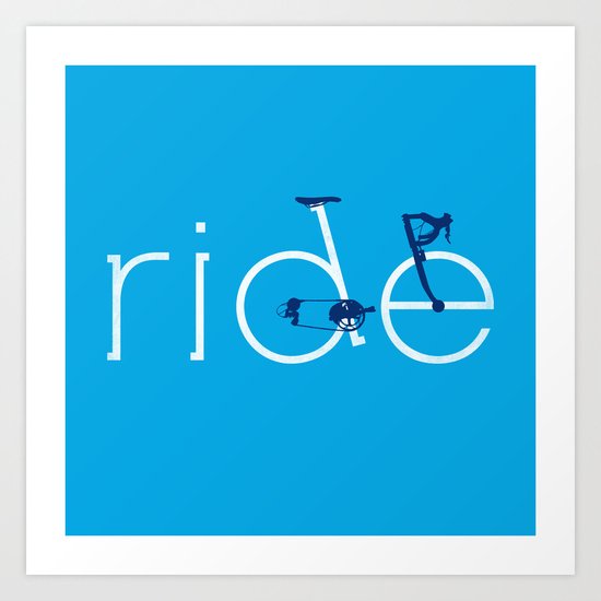 ride Art Print