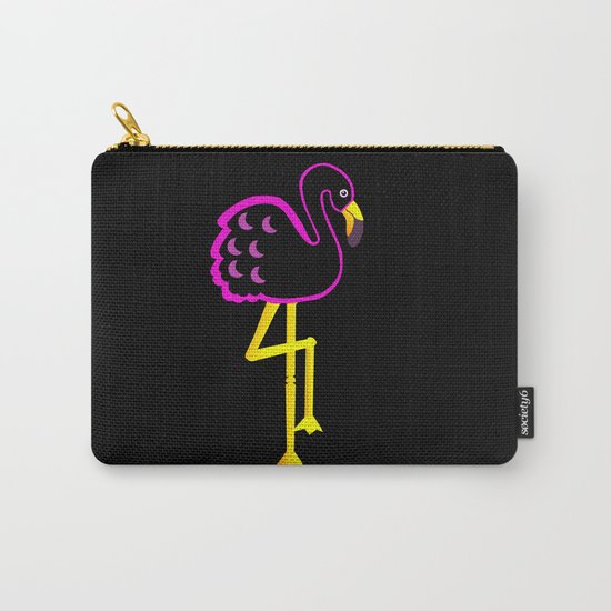 Flamingo at Night Carry-All Pouch
