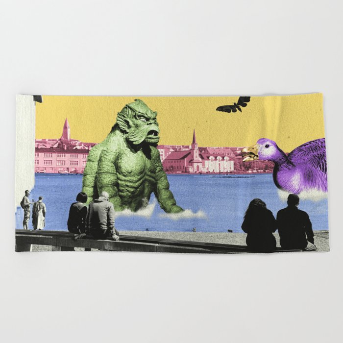 Release the Iceland Beach Towel