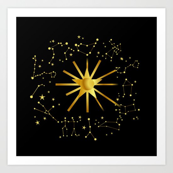 Constellations Art Print