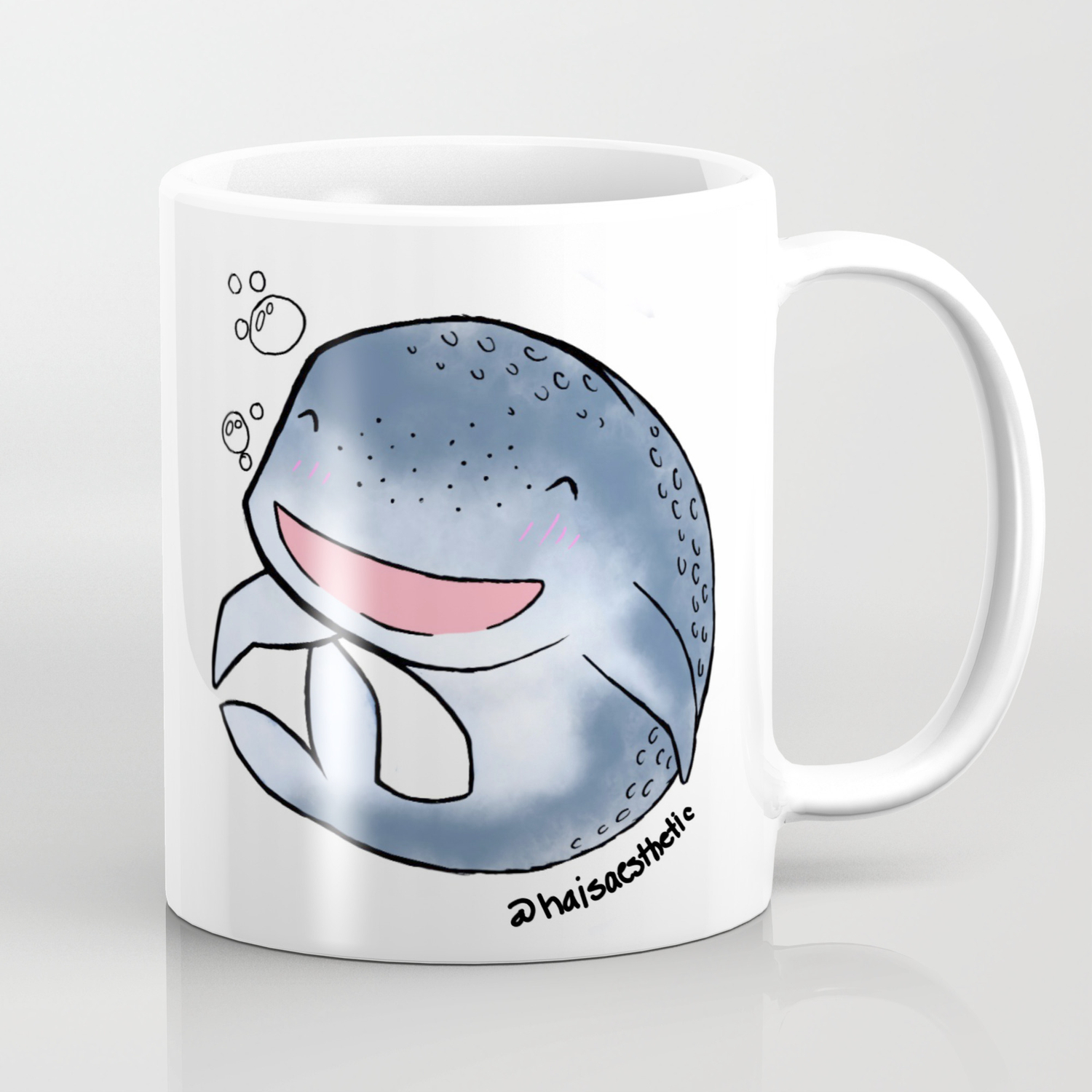 Blub Blub Coffee Mug By Thorachandlermagney Society6