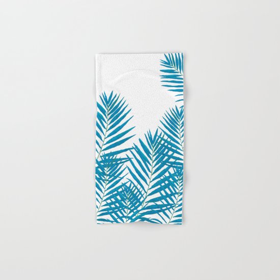Fern Blue Hand & Bath Towel