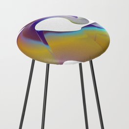 Abstract flow Counter Stool