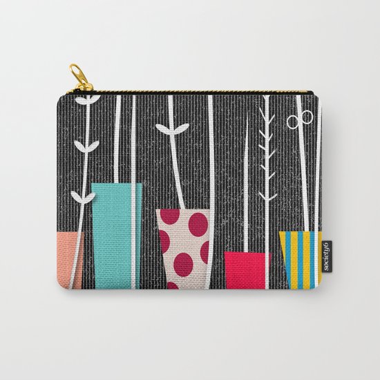 Wild Plants Carry-All Pouch
