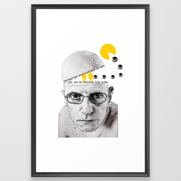 Foucault Framed Art Print