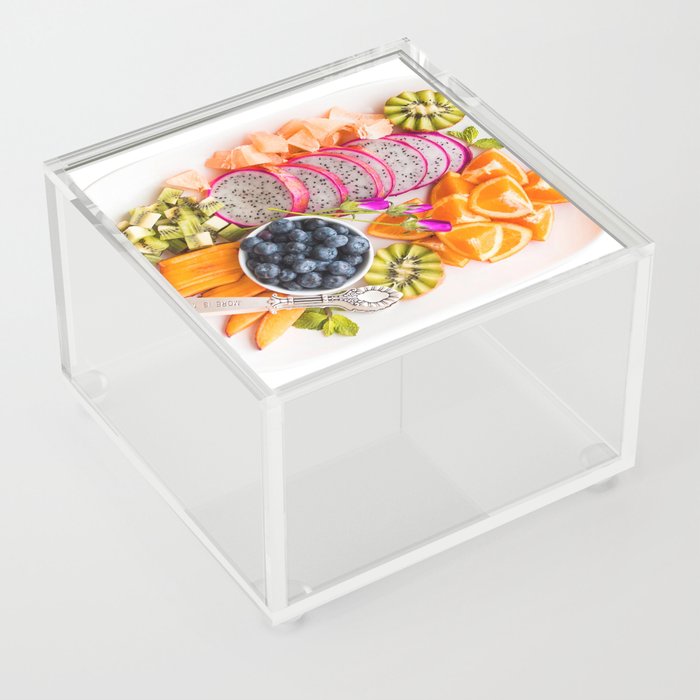 Fruits Salad Acrylic Box