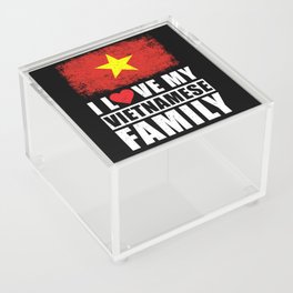 Vietnamese Family Acrylic Box
