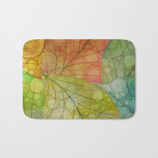 Autumn Rain Bath Mat