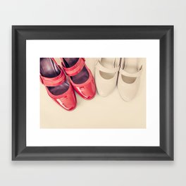 Two Pairs Framed Art Print