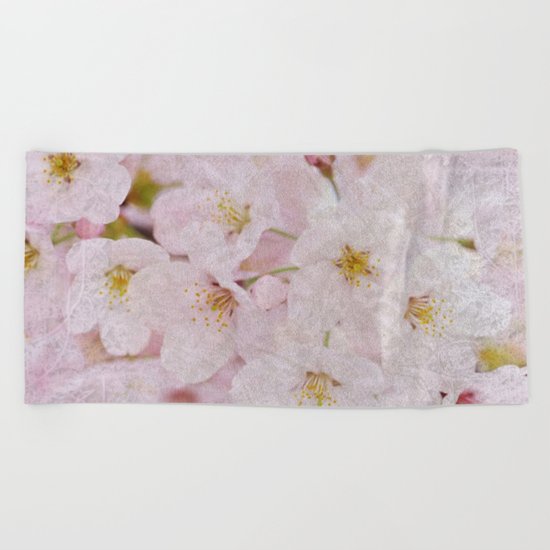 Cherry Blossom #9 Beach Towel