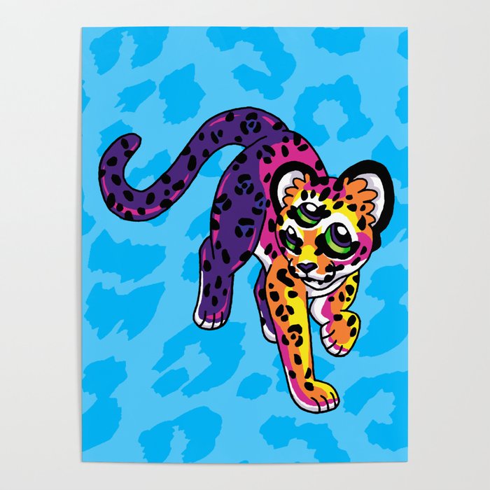 Oracular Leopard Cub Poster