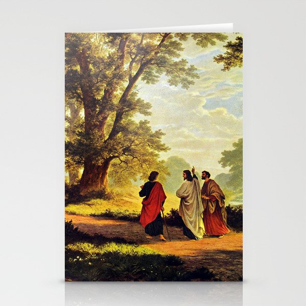 Road To Emmaus Stationery Cards